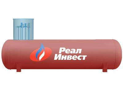 АВ ГАЗ: Подземный горизонтальный газгольдер с широкой горловиной «Реал-Инвест» 25000 литров 6мм